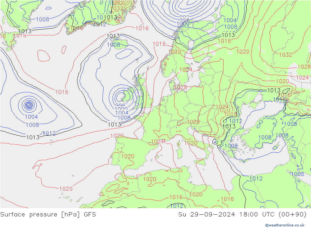      GFS  29.09.2024 18 UTC