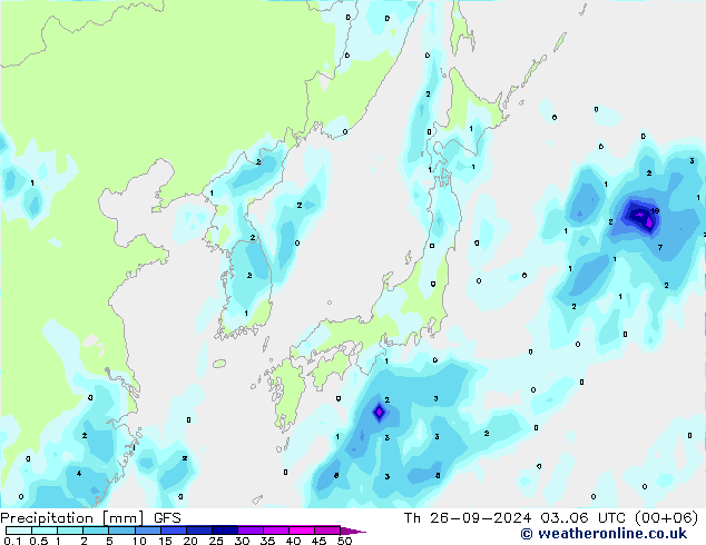 GFS: czw. 26.09.2024 06 UTC