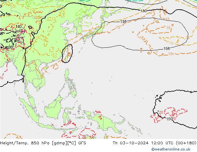 GFS: Qui 03.10.2024 12 UTC