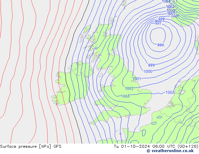 GFS: Tu 01.10.2024 06 UTC