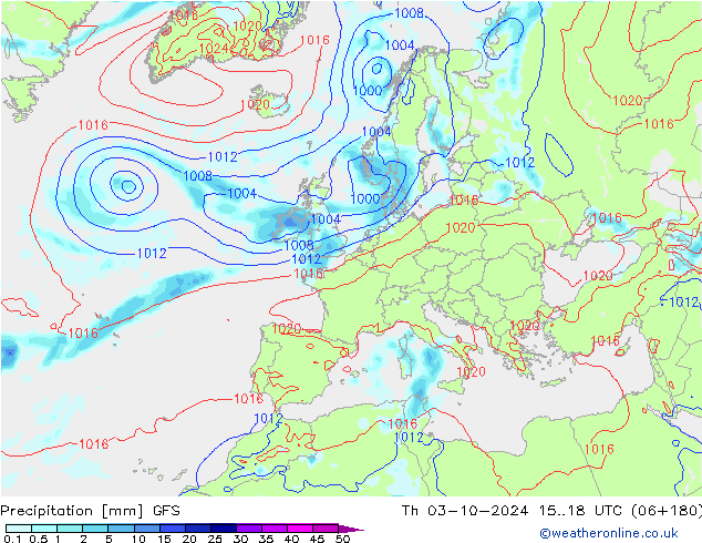  GFS  03.10.2024 18 UTC