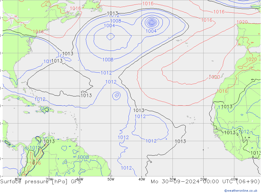 GFS: Mo 30.09.2024 00 UTC