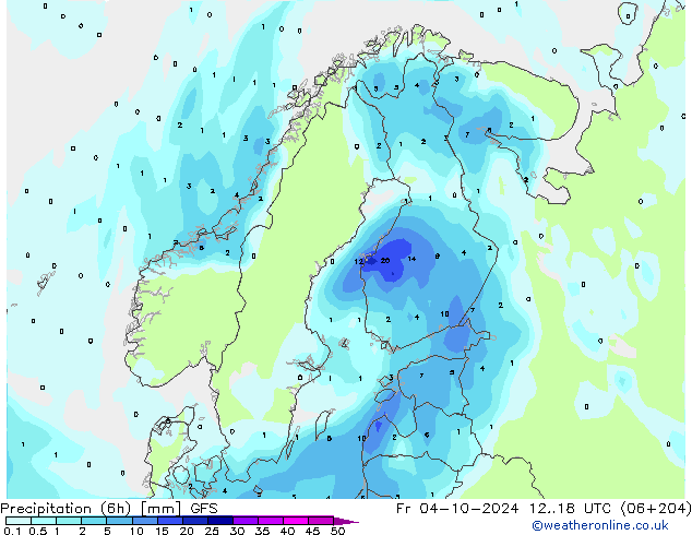  (6h) GFS  04.10.2024 18 UTC