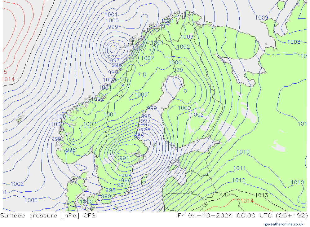 GFS: Cu 04.10.2024 06 UTC