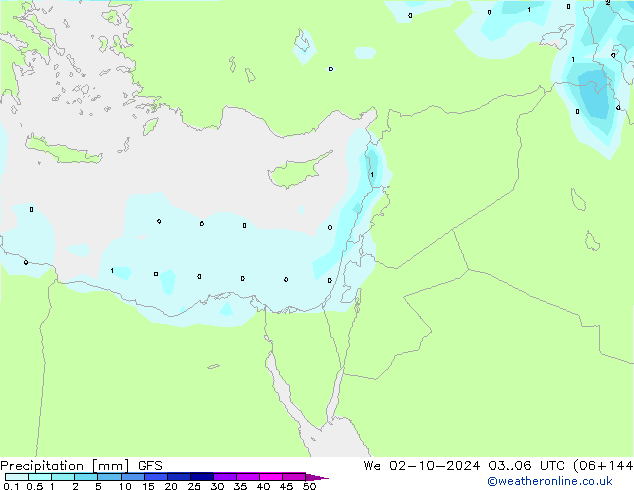 GFS: wo 02.10.2024 06 UTC