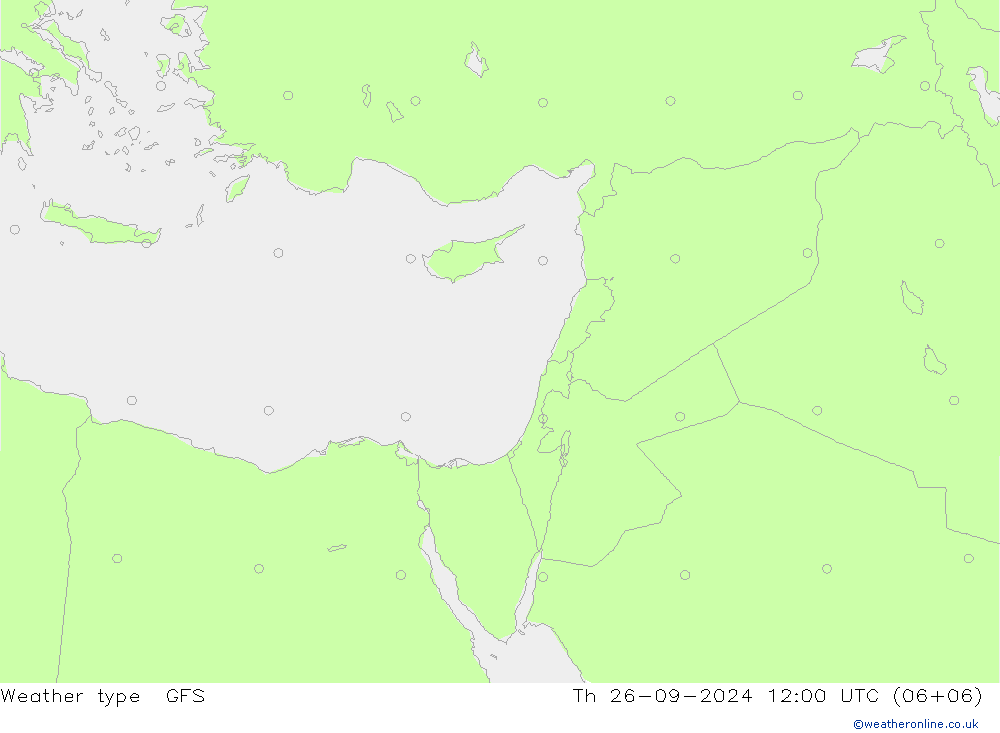 Weather type GFS Th 26.09.2024 12 UTC