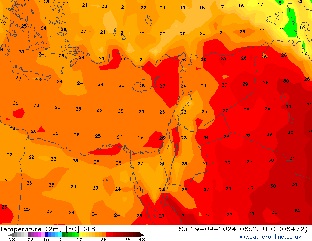 GFS: So 29.09.2024 06 UTC