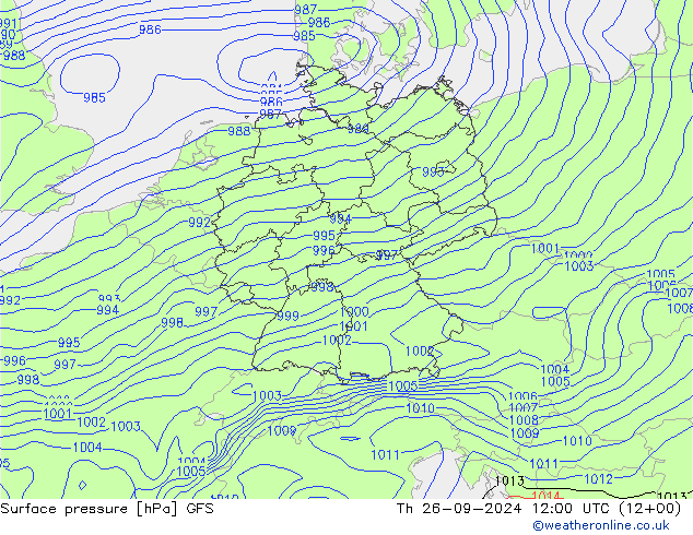      GFS  26.09.2024 12 UTC