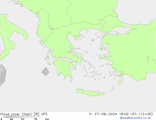 облака (средний) GFS пт 27.09.2024 18 UTC