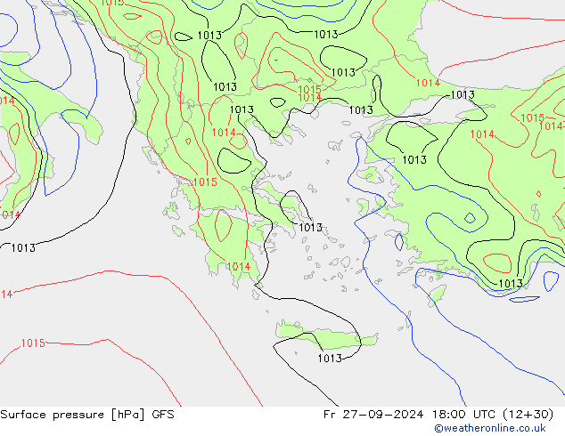 GFS: pt. 27.09.2024 18 UTC