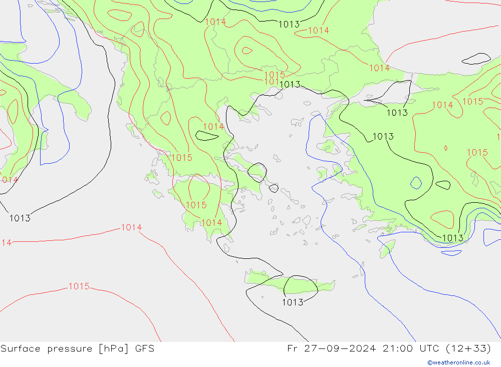      GFS  27.09.2024 21 UTC