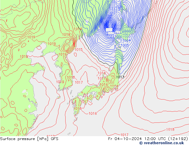 GFS: Cu 04.10.2024 12 UTC