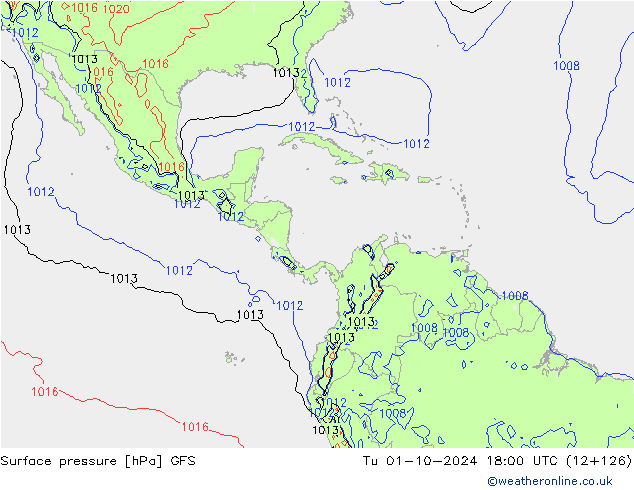 GFS: Tu 01.10.2024 18 UTC