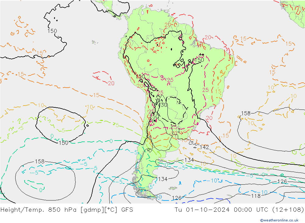 GFS: вт 01.10.2024 00 UTC