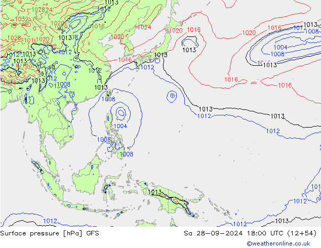 GFS: Sáb 28.09.2024 18 UTC