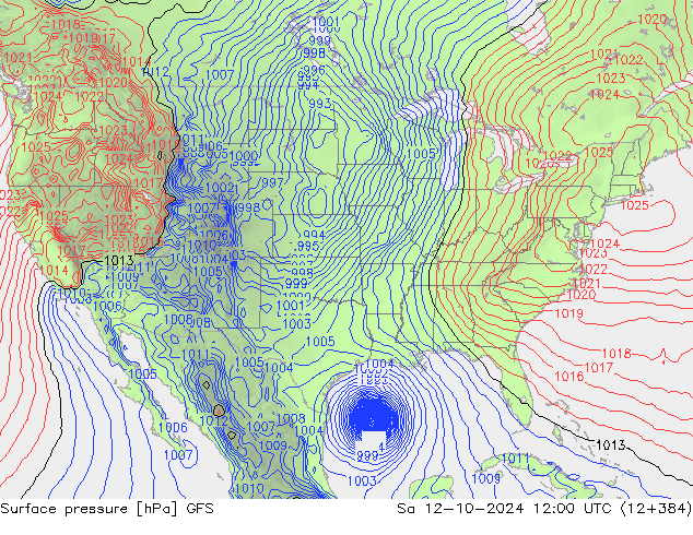 GFS: Sa 12.10.2024 12 UTC