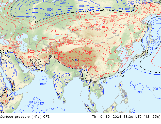 GFS: do 10.10.2024 18 UTC