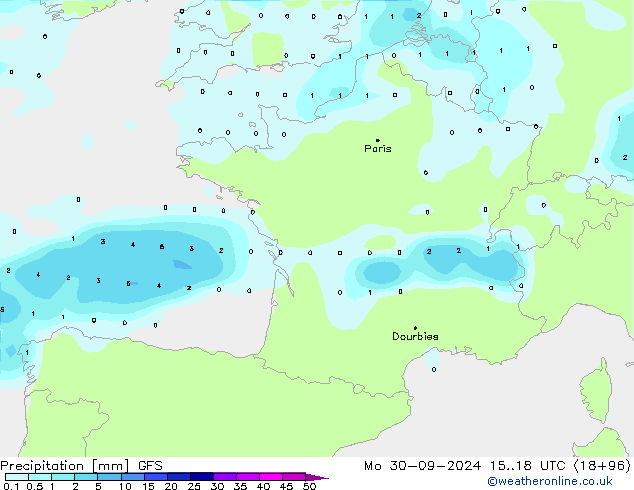 GFS: Mo 30.09.2024 18 UTC