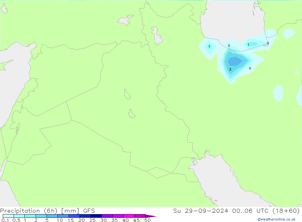 Z500/Rain (+SLP)/Z850 GFS nie. 29.09.2024 06 UTC