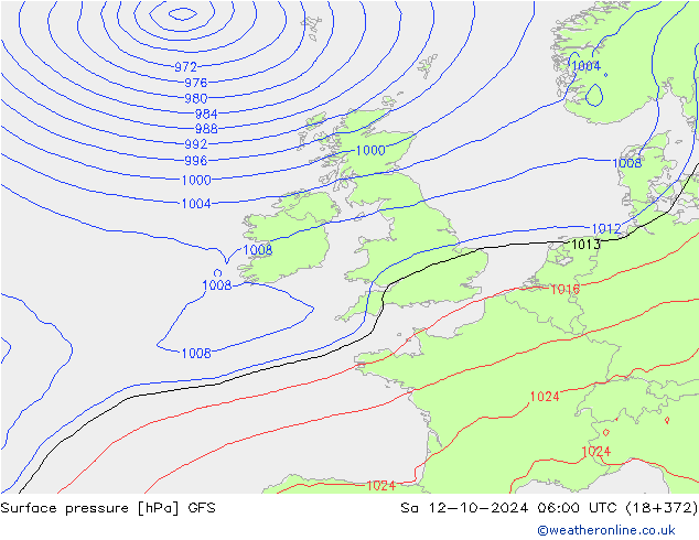 GFS: Cts 12.10.2024 06 UTC