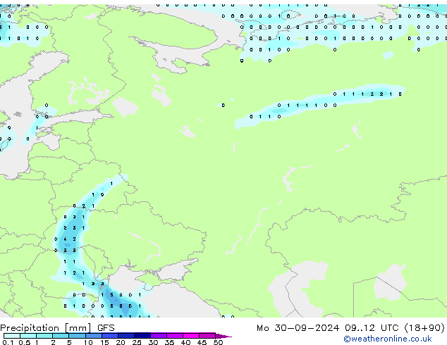 GFS: Mo 30.09.2024 12 UTC