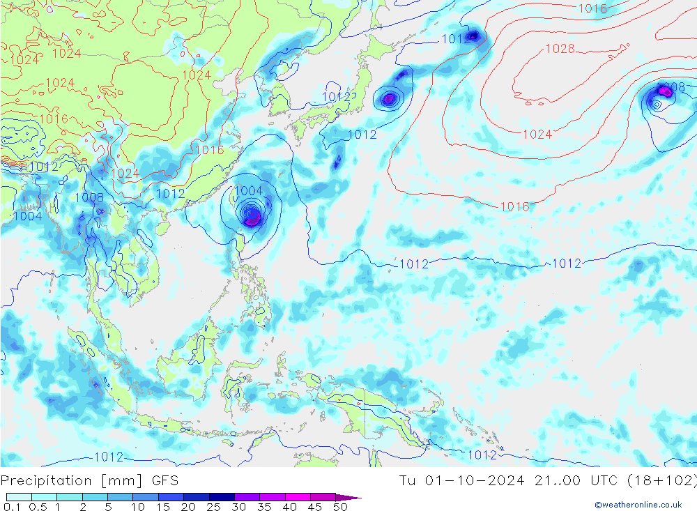 GFS: Tu 01.10.2024 00 UTC