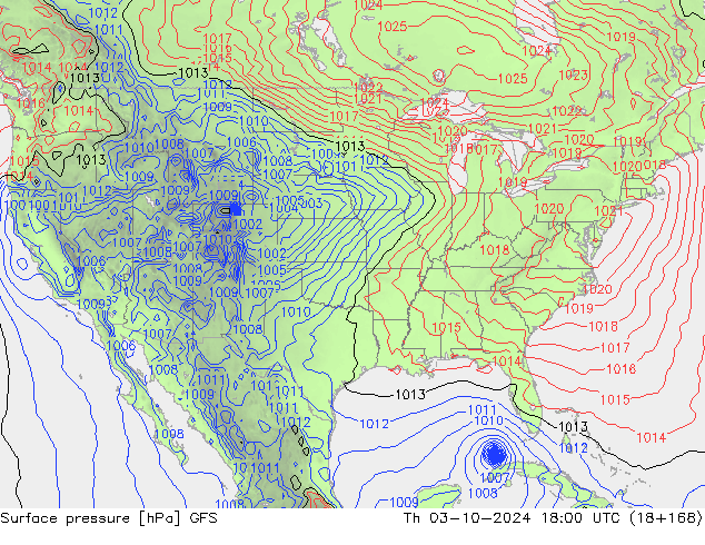 GFS: Per 03.10.2024 18 UTC