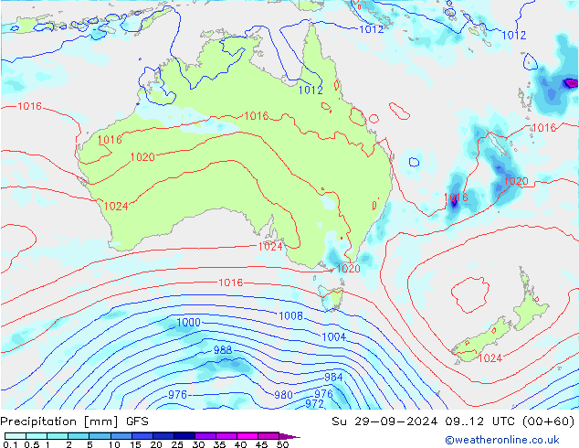 GFS: Su 29.09.2024 12 UTC