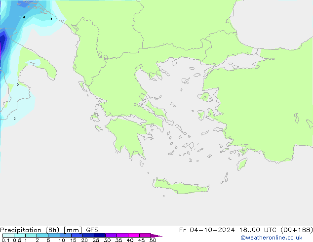 Z500/Rain (+SLP)/Z850 GFS Fr 04.10.2024 00 UTC