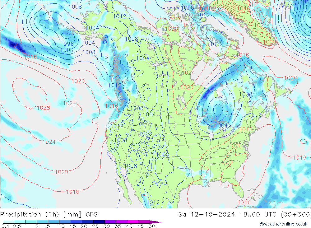  (6h) GFS  12.10.2024 00 UTC