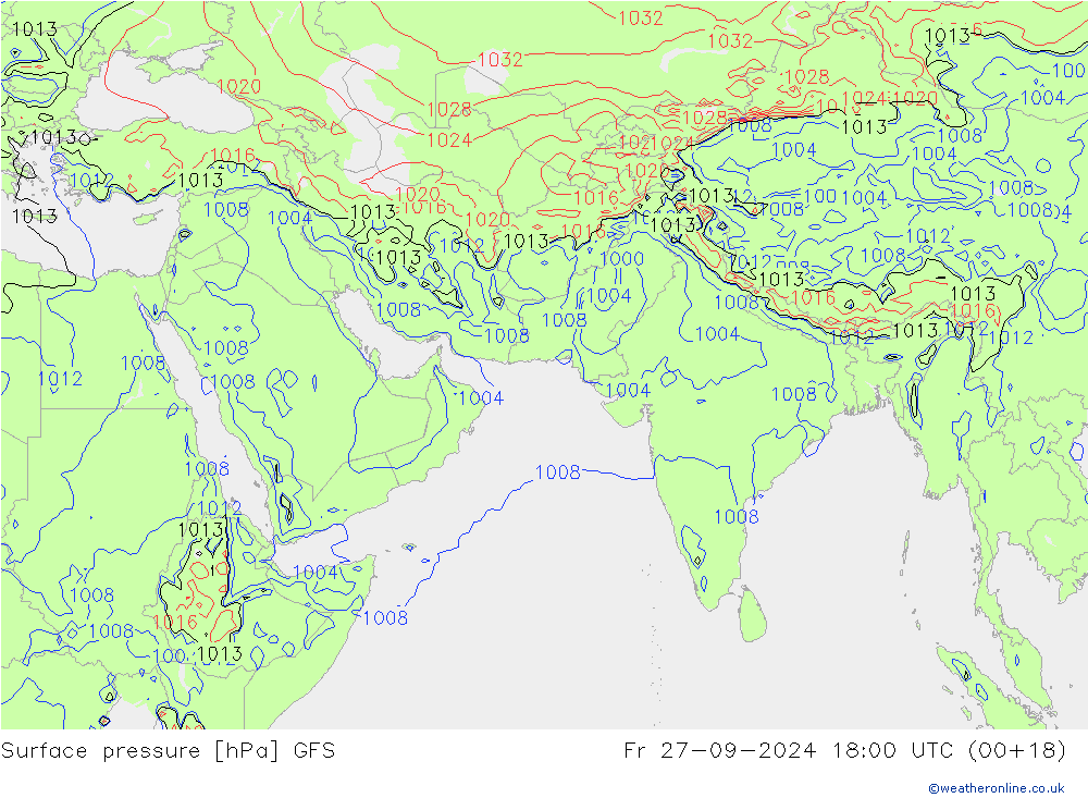 GFS:  27.09.2024 18 UTC