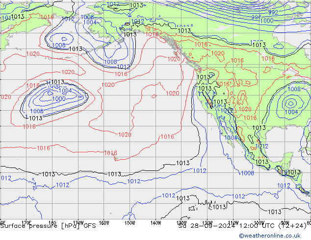 GFS: za 28.09.2024 12 UTC