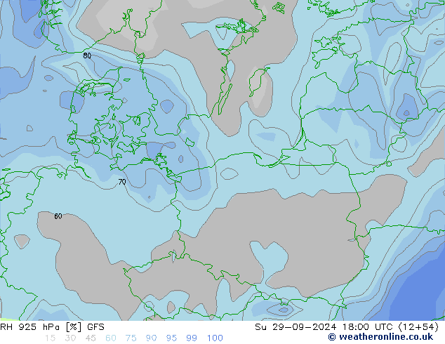 RV 925 hPa GFS zo 29.09.2024 18 UTC