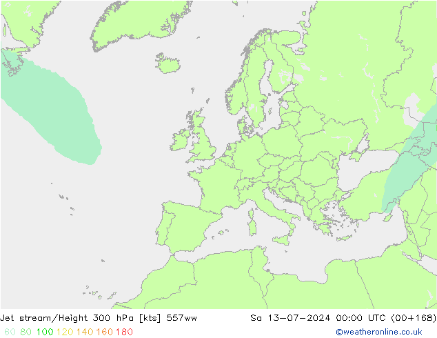 高速氣流 557ww 星期六 13.07.2024 00 UTC