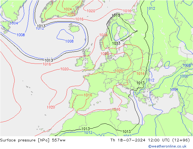Luchtdruk (Grond) 557ww do 18.07.2024 12 UTC