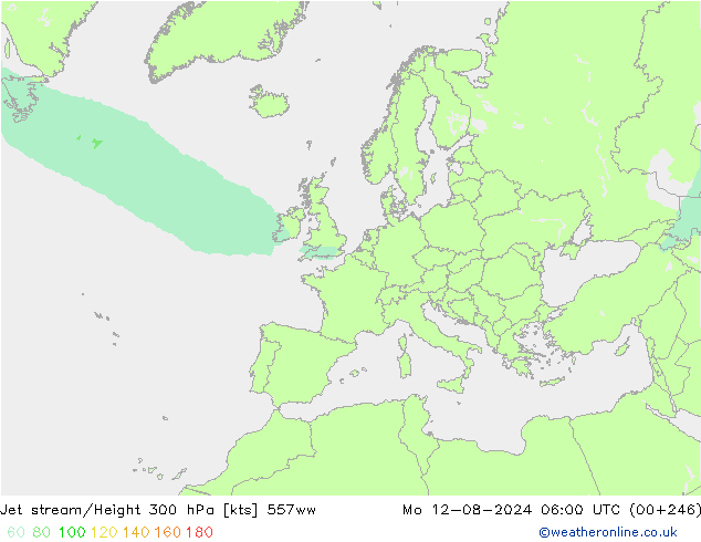 高速氣流 557ww 星期一 12.08.2024 06 UTC
