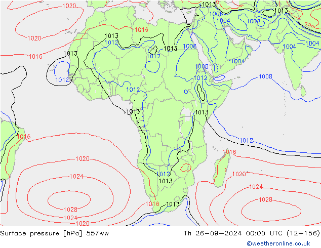 ciśnienie 557ww czw. 26.09.2024 00 UTC