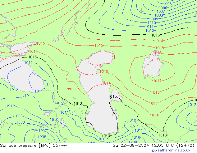 pression de l'air 557ww dim 22.09.2024 12 UTC