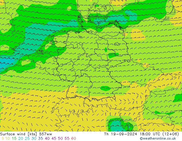 Surface wind 557ww Th 19.09.2024 18 UTC