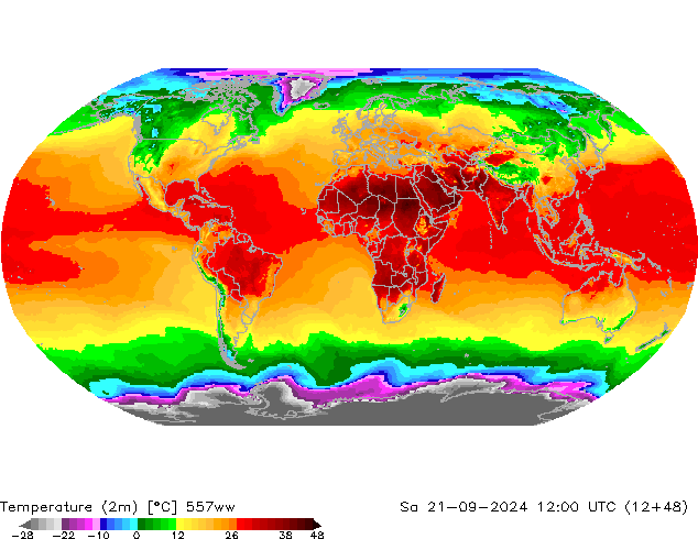 карта температуры 557ww сб 21.09.2024 12 UTC