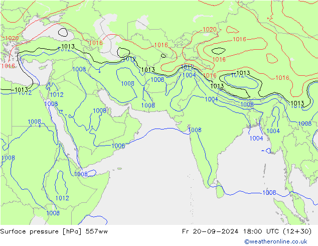 Luchtdruk (Grond) 557ww vr 20.09.2024 18 UTC