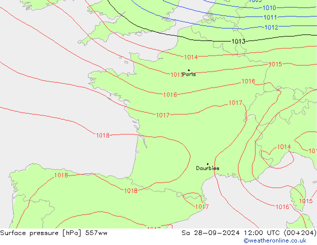 Bodendruck 557ww Sa 28.09.2024 12 UTC