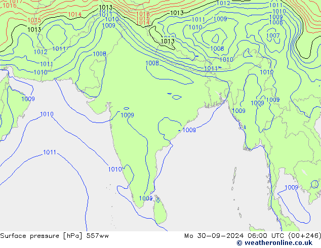 ciśnienie 557ww pon. 30.09.2024 06 UTC