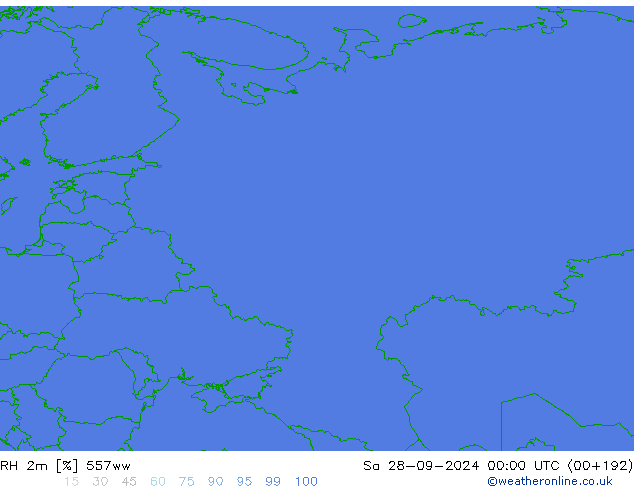 RH 2m 557ww sab 28.09.2024 00 UTC