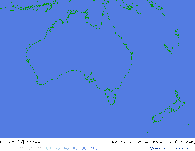 RH 2m 557ww пн 30.09.2024 18 UTC