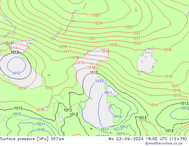 ciśnienie 557ww pon. 23.09.2024 18 UTC