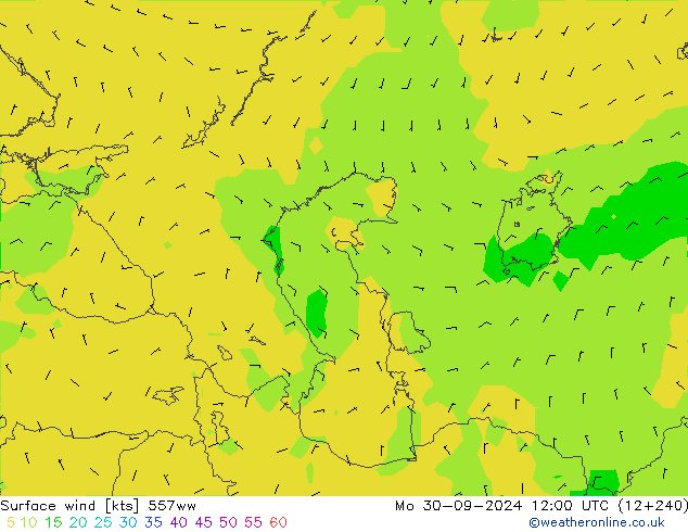 Wind 10 m 557ww ma 30.09.2024 12 UTC