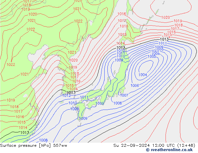 pressão do solo 557ww Dom 22.09.2024 12 UTC