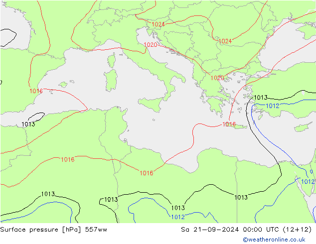 pression de l'air 557ww sam 21.09.2024 00 UTC