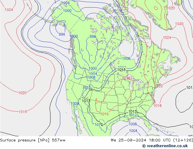 Bodendruck 557ww Mi 25.09.2024 18 UTC